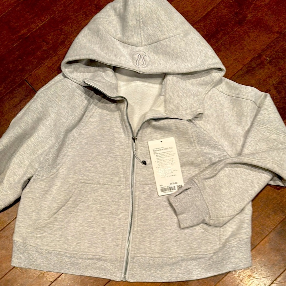 Scuba Oversized Full Zip Hoody